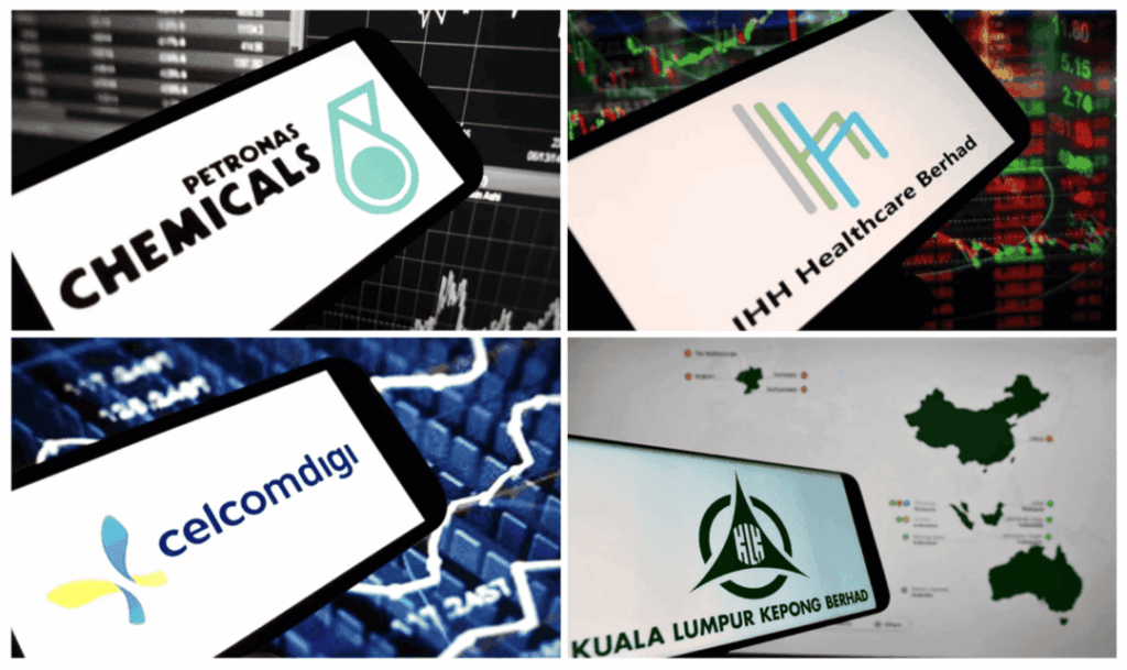 saham blue chip malaysia - Petronas_IHH_celcomdigi_KLK